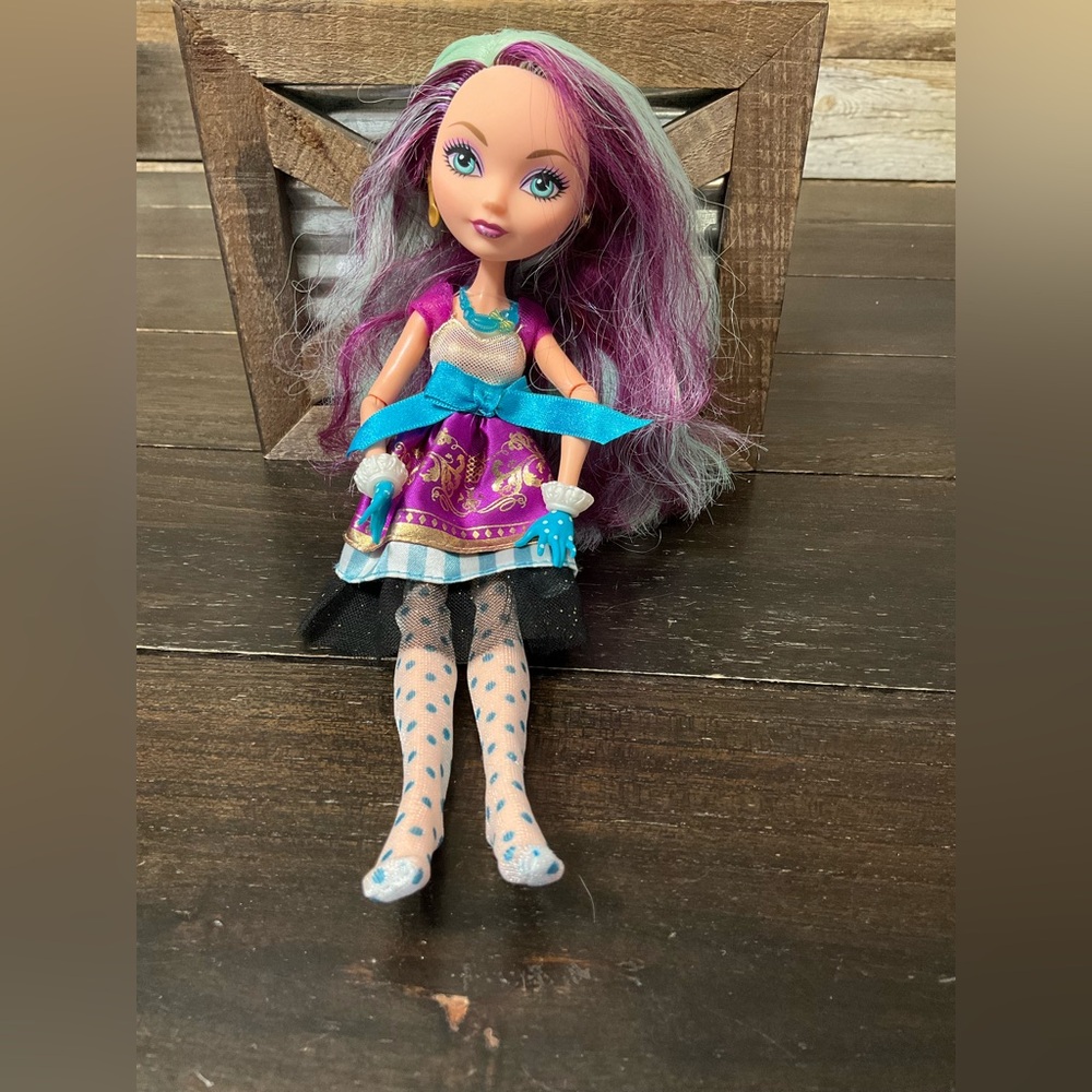Mattel Ever After High First Wave Rebel Madeline Hatter Fashion Doll